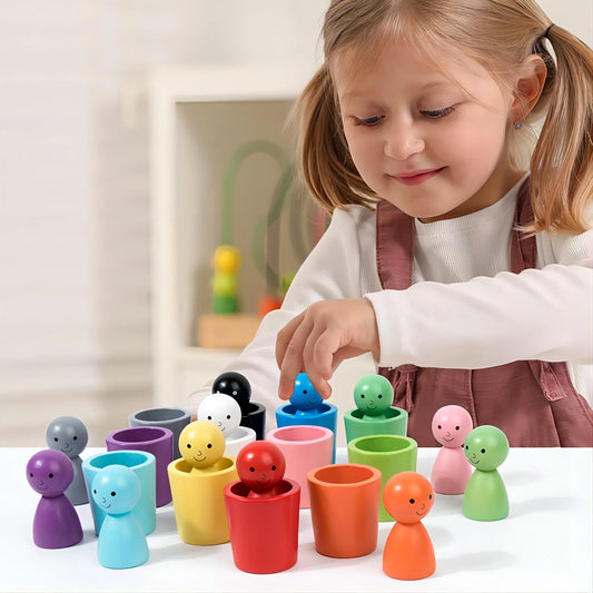 Jeu éducatif de tri des couleurs pour enfants 3+