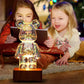 Decoratieve 3D beer lamp met feeërieke verlichting 